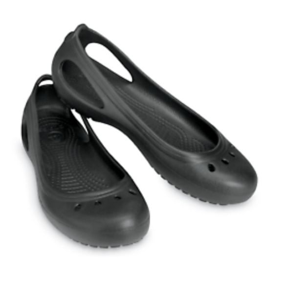 Crocs Women Kadee Comfort Rubber Ballet Outdoor Loafer slipnon shoes sz 8 - Picture 1 of 11